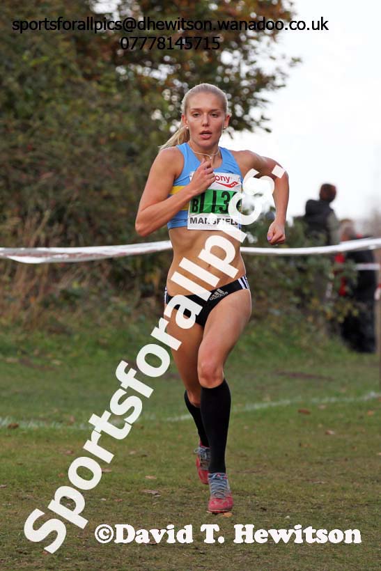 Senior womens National Cross Country Relays. Photo: David T. Hewitson/Sports for All Pics